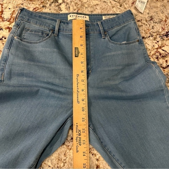 PacSun bullhead Jean super high rise skinniest denim jean NWT size 28 distressed - Picture 13 of 14